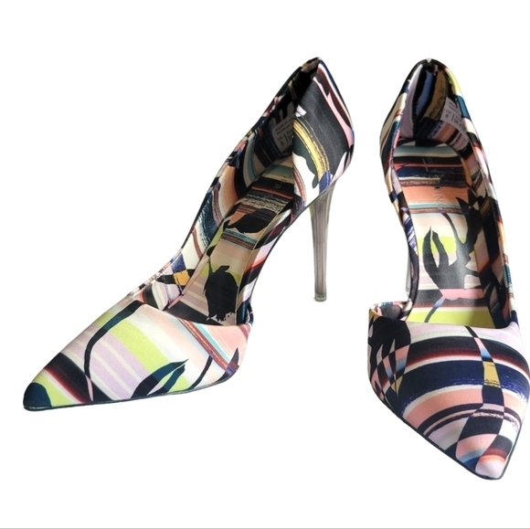 Call it Spring Colorful Heels size 8 - Picture 1 of 10